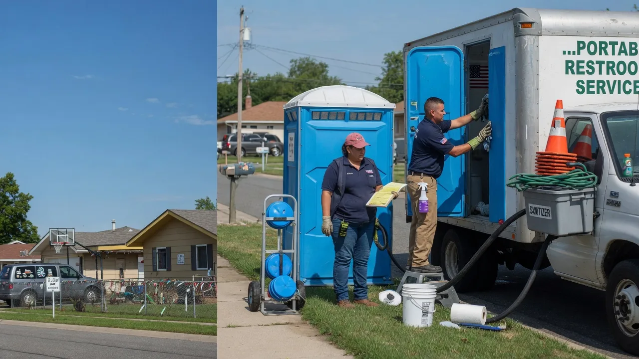 Portable Toilet Rental in Johnston, IA near me